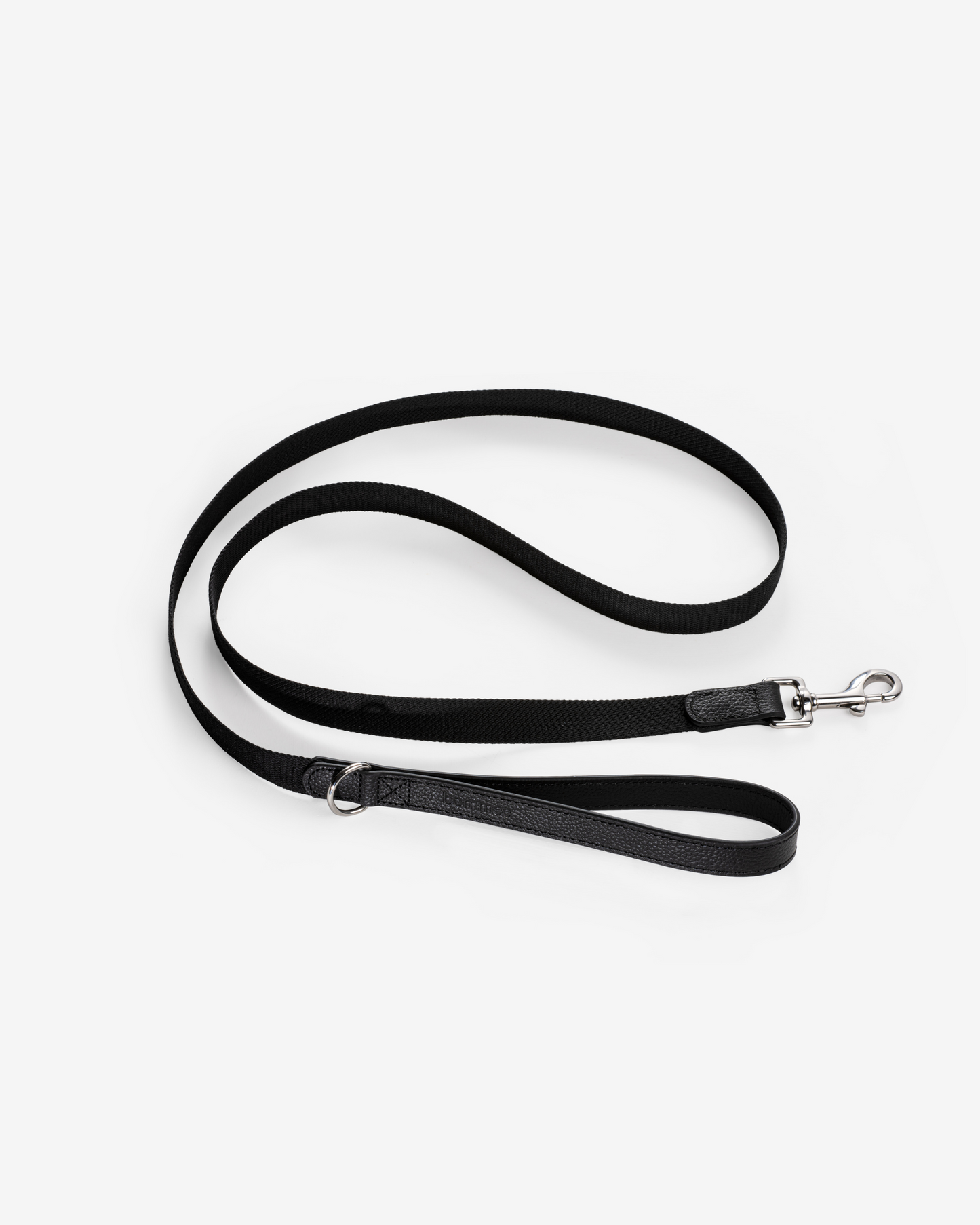 Handcrafted Leather Dog Leash | Black