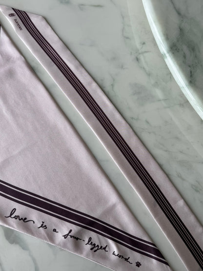 LANG x Bommee Silk Twilly
